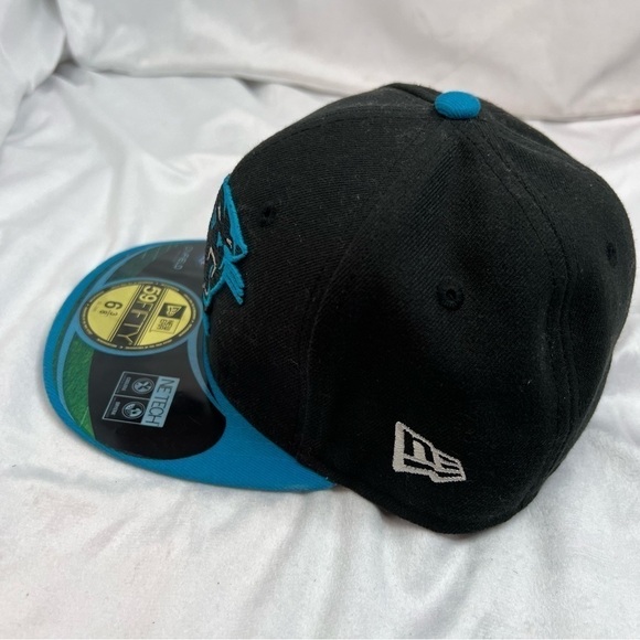 Carolina Panthers Black & White 59FIFTY Fitted Hat – New Era Cap Carolina Panthers NFL Football New Era 59Fifty Fitted Hat Cap Size 6 3/8